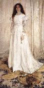 James Abbott McNeil Whistler Symphony in white No 1 The White Girl oil painting picture wholesale